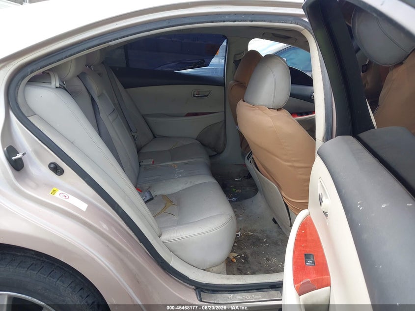 2008 Lexus ES VIN JTHBJ46G282189508 IAAI salvage auction — FRONT END, Clear - Dealer Only (California), sold $525 on 2026-07-29 (photo 8)