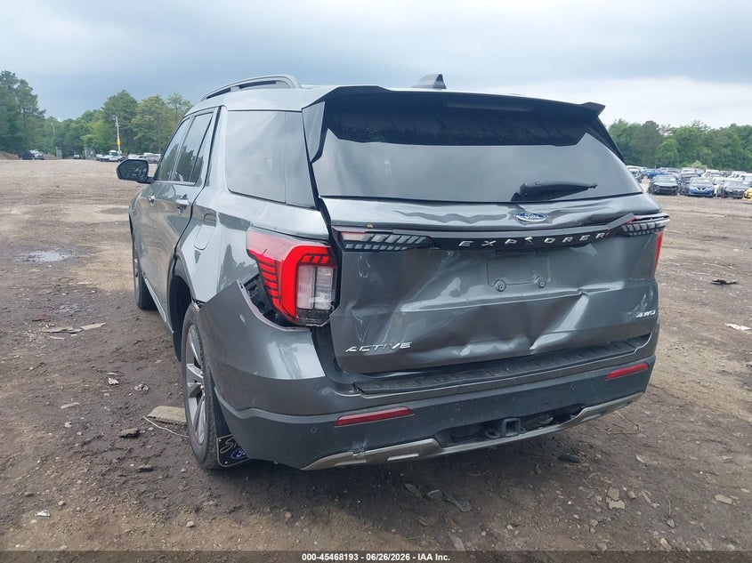 2025 Ford Explorer VIN 1FMUK8DH9SGC69615 IAAI salvage auction — REAR END, Mv-907A (New York), sold $8,100 on 2026-07-28 (photo 6)