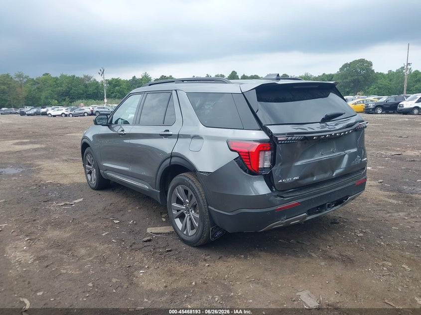 2025 Ford Explorer VIN 1FMUK8DH9SGC69615 IAAI salvage auction — REAR END, Mv-907A (New York), sold $8,100 on 2026-07-28 (photo 3)