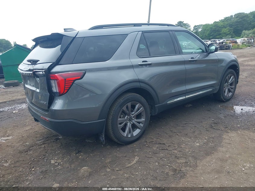 2025 Ford Explorer VIN 1FMUK8DH9SGC69615 IAAI salvage auction — REAR END, Mv-907A (New York), sold $8,100 on 2026-07-28 (photo 4)