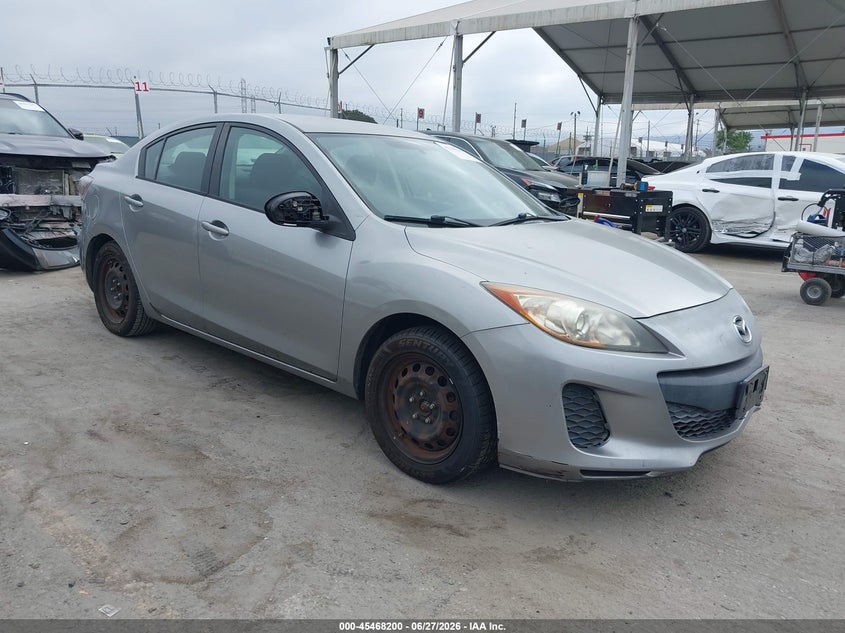 2012 Mazda 3 VIN JM1BL1UG7C1554714 IAAI salvage auction — REAR END, Clear - Dealer Only (California), sold $725 on 2026-07-08 (photo 1)