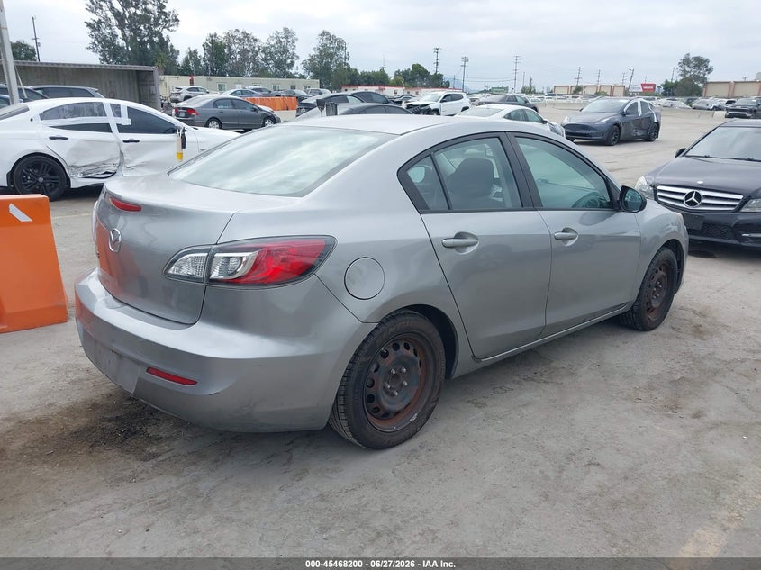 2012 Mazda 3 VIN JM1BL1UG7C1554714 IAAI salvage auction — REAR END, Clear - Dealer Only (California), sold $725 on 2026-07-08 (photo 4)