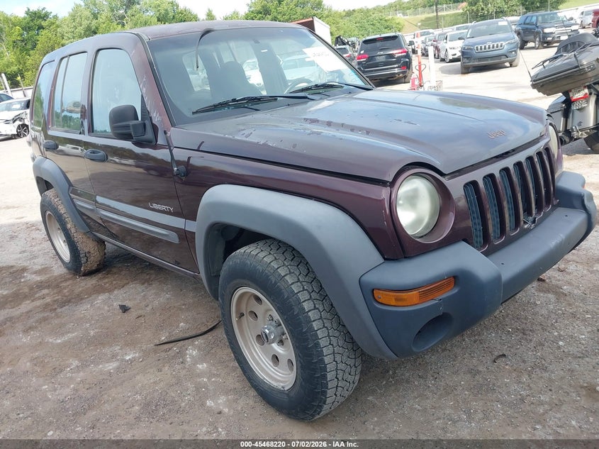 2004 Jeep Liberty VIN 1J4GL48K34W321627 IAAI salvage auction — FRONT END, Salvage (Oklahoma), sold $150 on 2026-07-23 (photo 1)