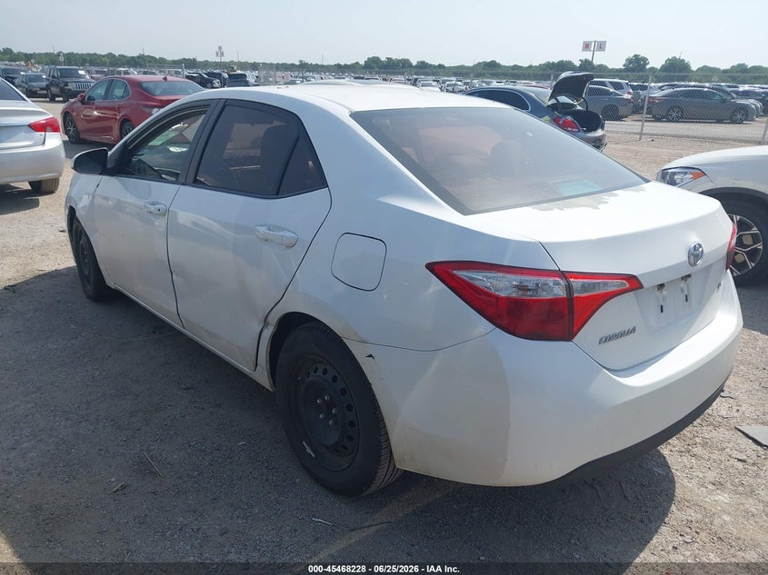 2015 Toyota Corolla VIN 5YFBURHE1FP302221 IAAI salvage auction — NORMAL WEAR, Original (Texas), sold $1,900 on 2026-07-14 (photo 3)