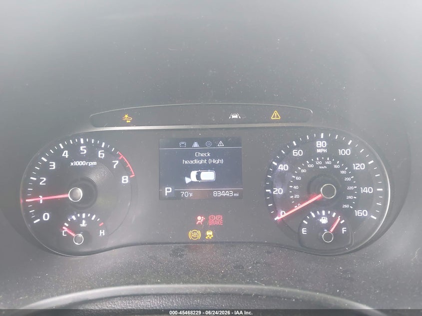 2020 Kia Soul VIN KNDJ63AU1L7053517 IAAI salvage auction — LEFT FRONT, Salvage (Tennessee), sold $2,750 on 2026-07-29 (photo 7)