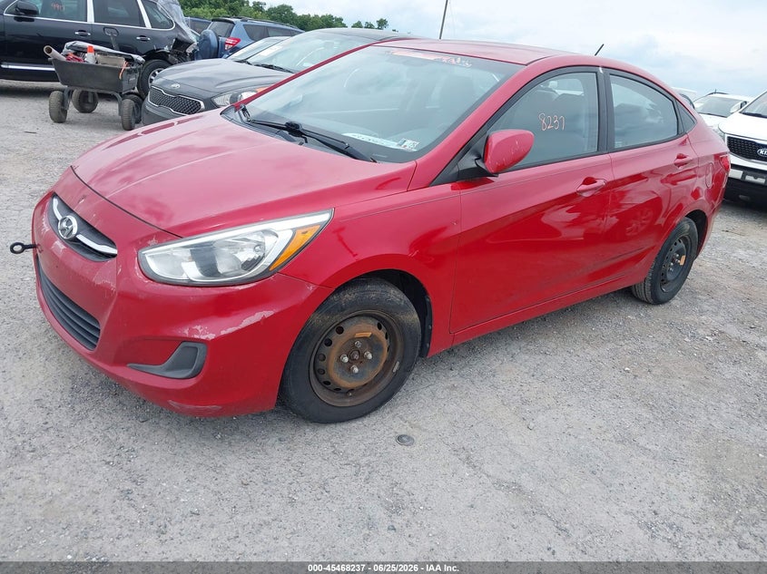 2015 Hyundai Accent VIN KMHCT4AE9FU915934 IAAI salvage auction — NORMAL WEAR, Clear (Pennsylvania), sold $275 on 2026-07-22 (photo 2)