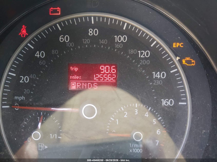 2008 Volkswagen Beetle VIN 3VWPG31C38M512880 IAAI salvage auction — FRONT END, Salvage (California), sold $325 on 2026-07-09 (photo 7)
