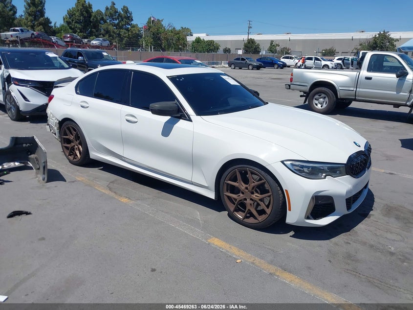 2020 BMW VIN WBA5U7C08LFH62928 IAAI salvage auction — REAR END, Salvage Title, sold $11,500 on 2026-07-19 (photo 1)
