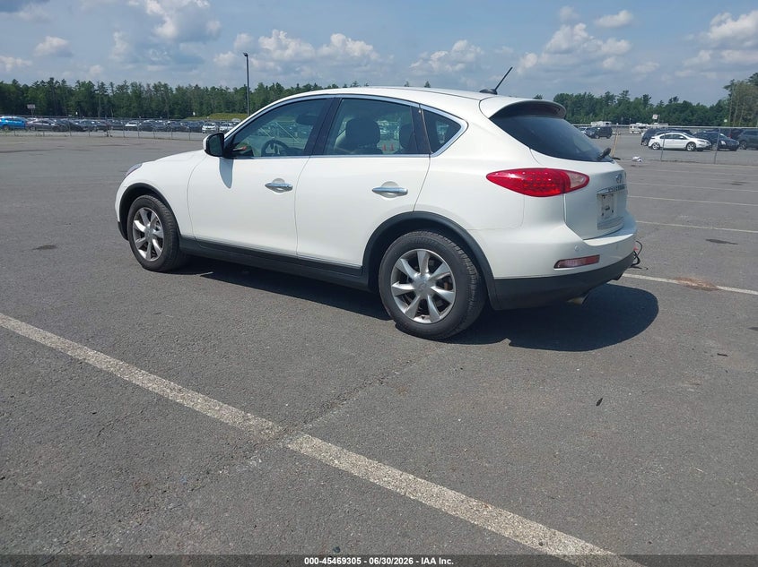 2008 Infiniti Ex35 VIN JNKAJ09F78M350544 IAAI salvage auction — NORMAL WEAR, Clear (Michigan), sold $400 on 2026-07-09 (photo 3)