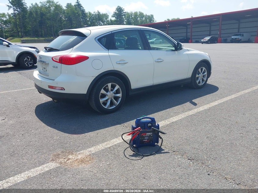2008 Infiniti Ex35 VIN JNKAJ09F78M350544 IAAI salvage auction — NORMAL WEAR, Clear (Michigan), sold $400 on 2026-07-09 (photo 4)