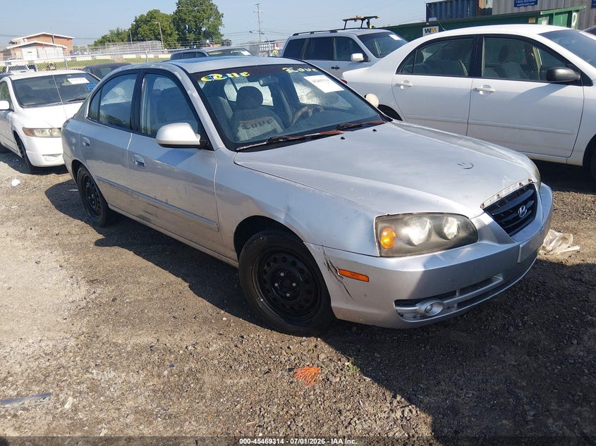 2005 Hyundai Elantra VIN KMHDN46D15U011282 IAAI salvage auction — NORMAL WEAR, Clear (Tennessee), sold $400 on 2026-07-23 (photo 1)