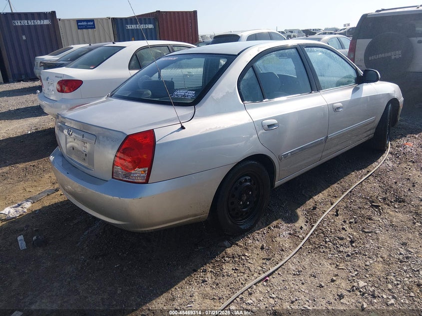 2005 Hyundai Elantra VIN KMHDN46D15U011282 IAAI salvage auction — NORMAL WEAR, Clear (Tennessee), sold $400 on 2026-07-23 (photo 4)