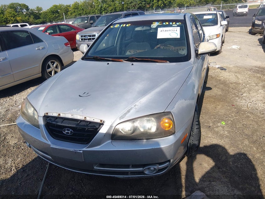 2005 Hyundai Elantra VIN KMHDN46D15U011282 IAAI salvage auction — NORMAL WEAR, Clear (Tennessee), sold $400 on 2026-07-23 (photo 6)