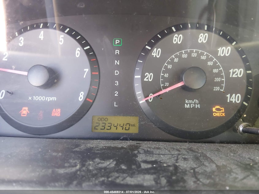 2005 Hyundai Elantra VIN KMHDN46D15U011282 IAAI salvage auction — NORMAL WEAR, Clear (Tennessee), sold $400 on 2026-07-23 (photo 7)