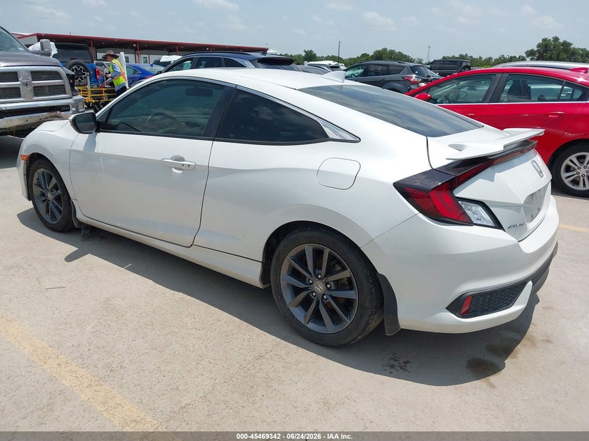 2020 Honda Civic VIN 2HGFC3B30LH351289 IAAI salvage auction — RIGHT FRONT, Salvage (Texas), sold $5,050 on 2026-07-22 (photo 3)