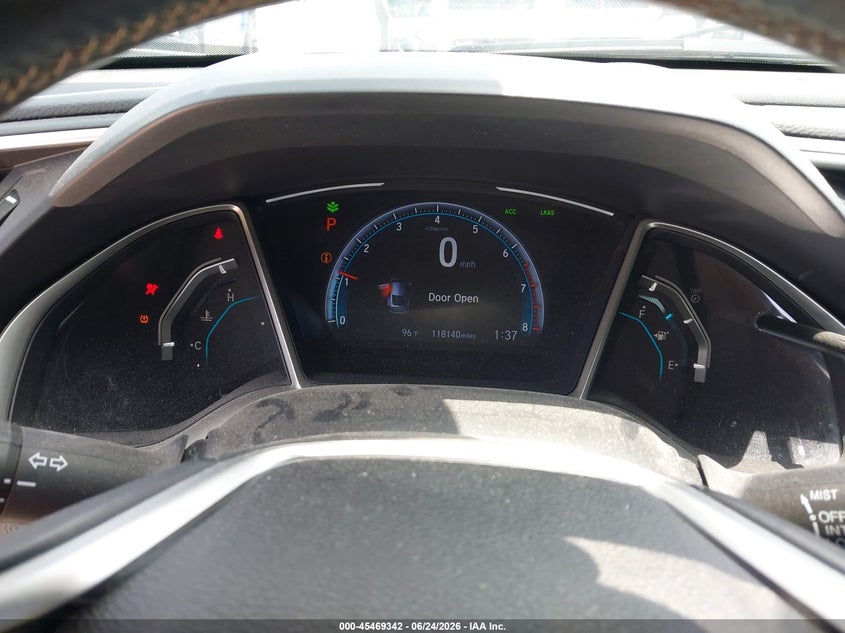 2020 Honda Civic VIN 2HGFC3B30LH351289 IAAI salvage auction — RIGHT FRONT, Salvage (Texas), sold $5,050 on 2026-07-22 (photo 7)