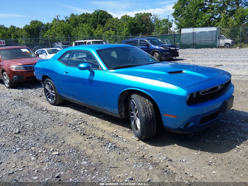 2019 Dodge Challenger VIN 2C3CDZGGXKH699987 IAAI salvage auction — LEFT SIDE, Salvage (West Virginia), sold $3,100 on 2026-07-23 (photo 1)
