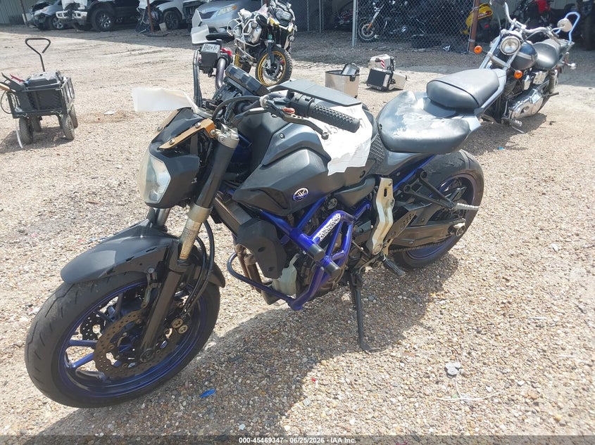 2015 Yamaha Fz VIN JYARM06E9FA000916 IAAI salvage auction — UNKNOWN, Salvage (Texas), sold $2,300 on 2026-07-21 (photo 2)