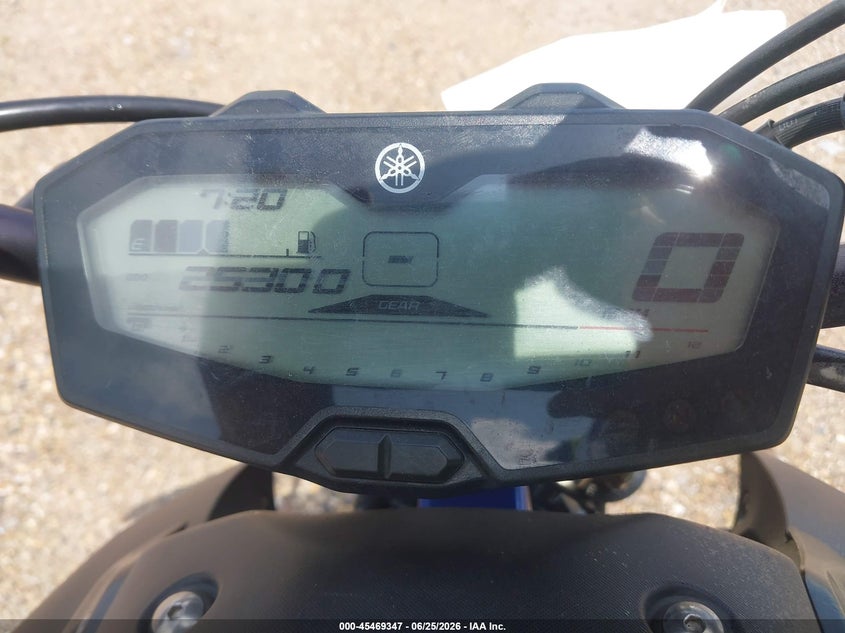 2015 Yamaha Fz VIN JYARM06E9FA000916 IAAI salvage auction — UNKNOWN, Salvage (Texas), sold $2,300 on 2026-07-21 (photo 7)