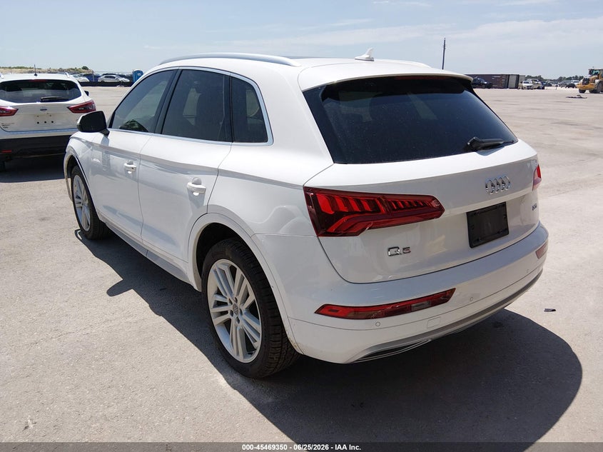 2018 Audi Q5 VIN WA1BNAFY5J2107509 IAAI salvage auction — FRONT END, Salvage (Texas), sold $7,000 on 2026-07-15 (photo 3)