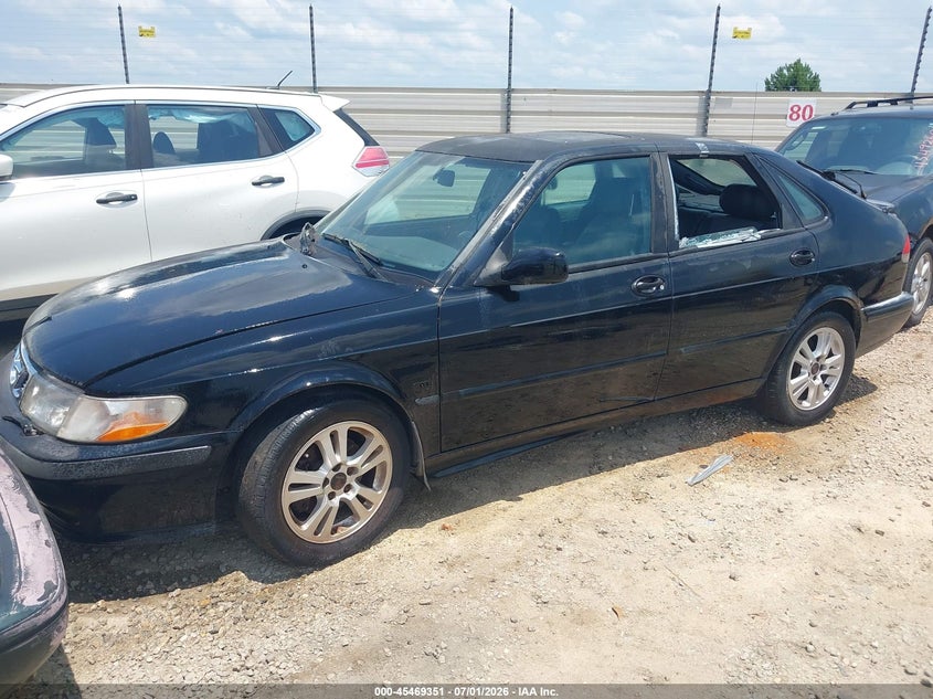 2002 Saab 9-3 VIN YS3DF55K922028516 IAAI salvage auction — NORMAL WEAR, Clear (Alabama), sold $100 on 2026-07-14 (photo 2)