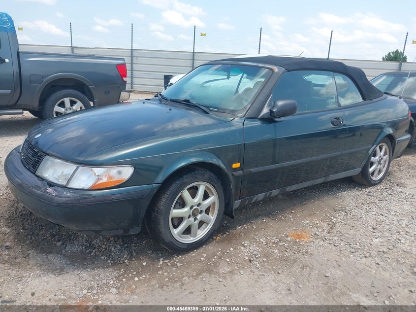 1998 Saab 900 VIN YS3DF75N9W7004876 IAAI salvage auction — NORMAL WEAR, Clear (Alabama), sold $100 on 2026-07-14 (photo 2)