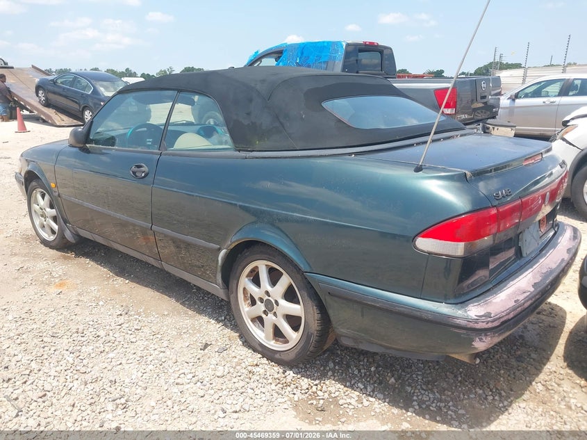 1998 Saab 900 VIN YS3DF75N9W7004876 IAAI salvage auction — NORMAL WEAR, Clear (Alabama), sold $100 on 2026-07-14 (photo 3)
