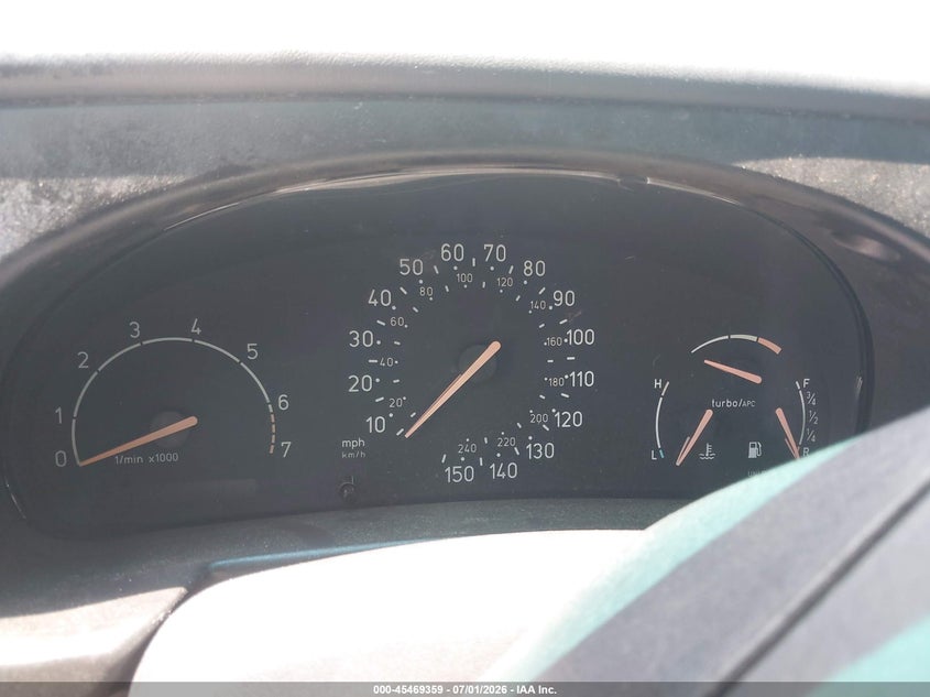 1998 Saab 900 VIN YS3DF75N9W7004876 IAAI salvage auction — NORMAL WEAR, Clear (Alabama), sold $100 on 2026-07-14 (photo 7)