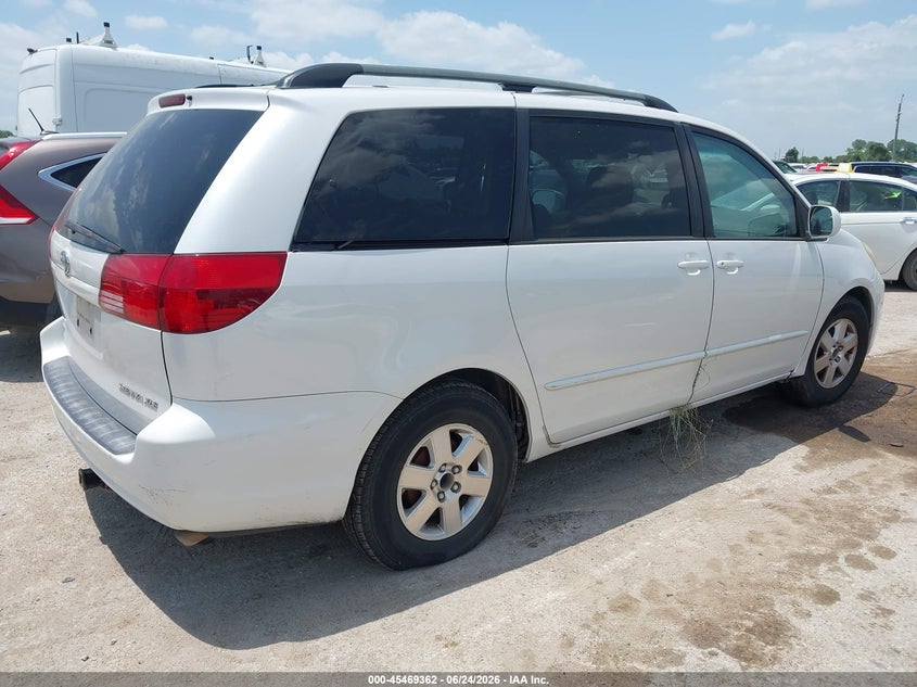 2005 Toyota Sienna VIN 5TDZA22C45S255259 IAAI salvage auction — NORMAL WEAR, Original (Texas), sold $950 on 2026-07-28 (photo 4)