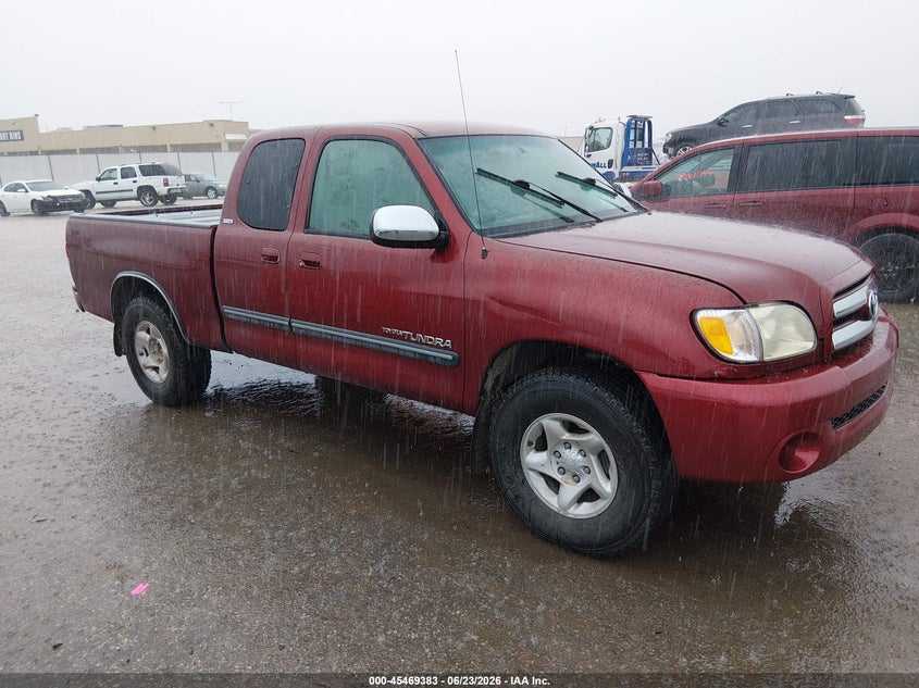 2003 Toyota Tundra VIN 5TBRT341X3S404694 IAAI salvage auction — HAIL, Clear (Kansas), sold $2,050 on 2026-07-31 (photo 1)