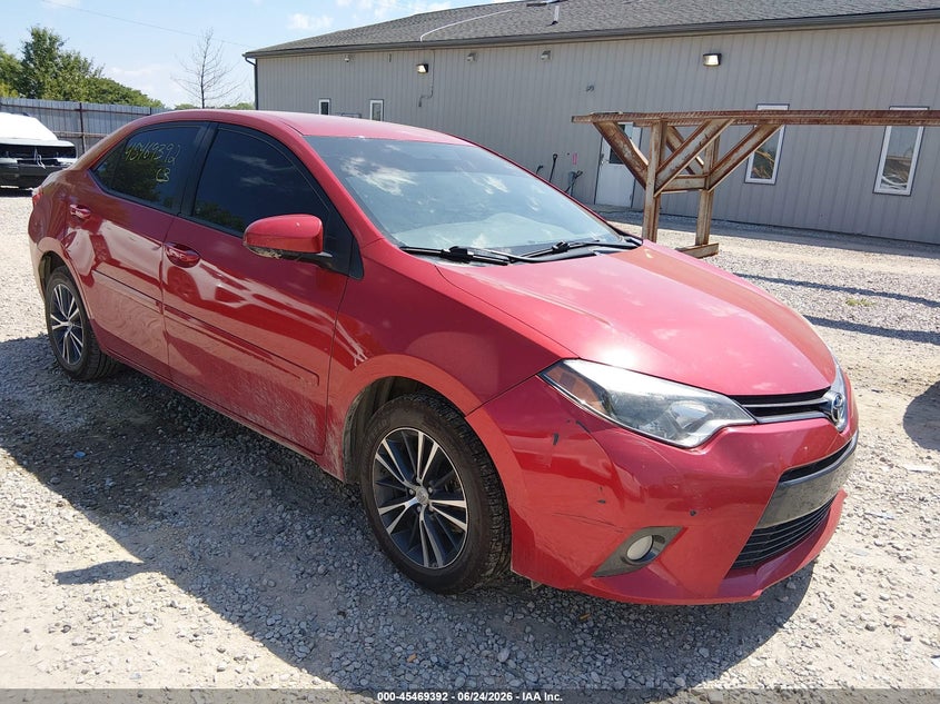 2016 Toyota Corolla VIN 5YFBURHEXGP548878 IAAI salvage auction — FRONT & REAR, Salvage Title, sold $25 on 2026-07-29 (photo 1)
