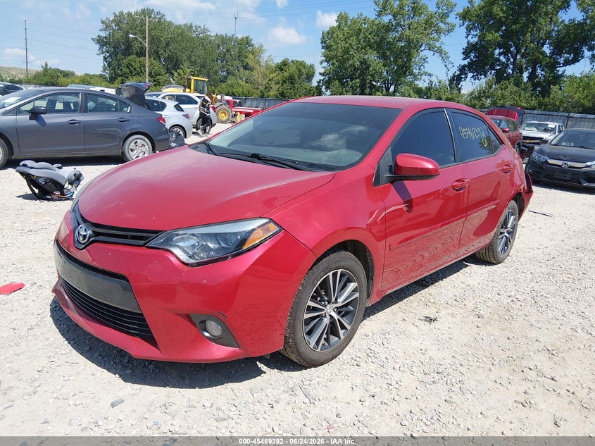 2016 Toyota Corolla VIN 5YFBURHEXGP548878 IAAI salvage auction — FRONT & REAR, Salvage Title, sold $25 on 2026-07-29 (photo 2)