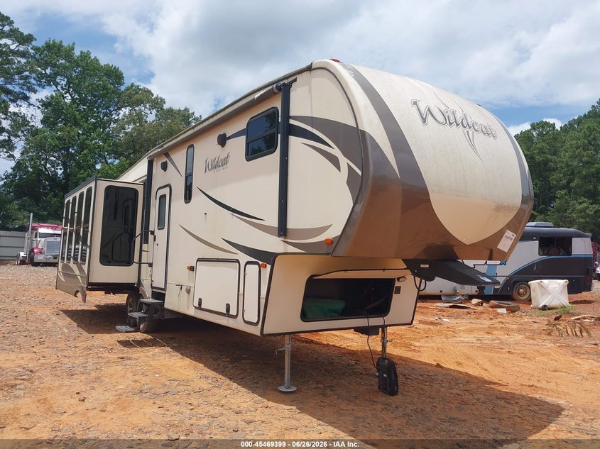 2017 Forest river Wildcat VIN 5ZT3WCYB1HG000626 IAAI salvage auction — NORMAL WEAR, Clear (Texas), sold $11,200 on 2026-07-23 (photo 1)