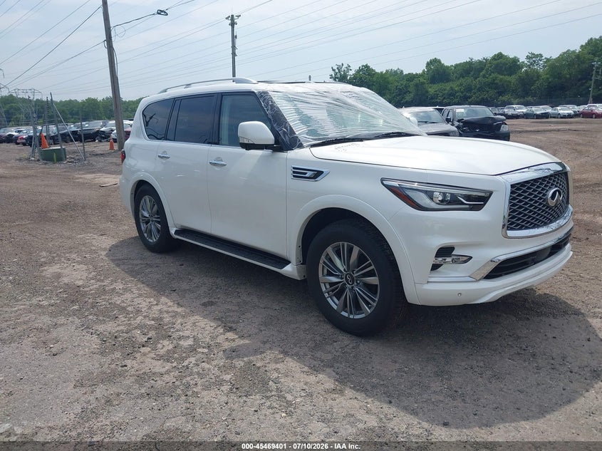 2021 Infiniti Qx80 VIN JN8AZ2AE0M9268018 IAAI salvage auction — UNKNOWN, Salvage (Pennsylvania), sold $2,150 on 2026-07-11 (photo 1)