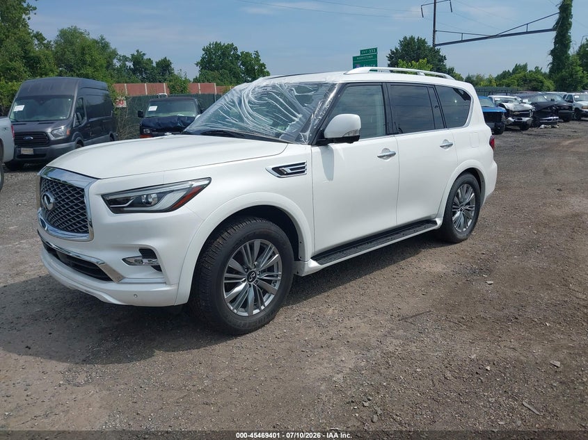 2021 Infiniti Qx80 VIN JN8AZ2AE0M9268018 IAAI salvage auction — UNKNOWN, Salvage (Pennsylvania), sold $2,150 on 2026-07-11 (photo 2)