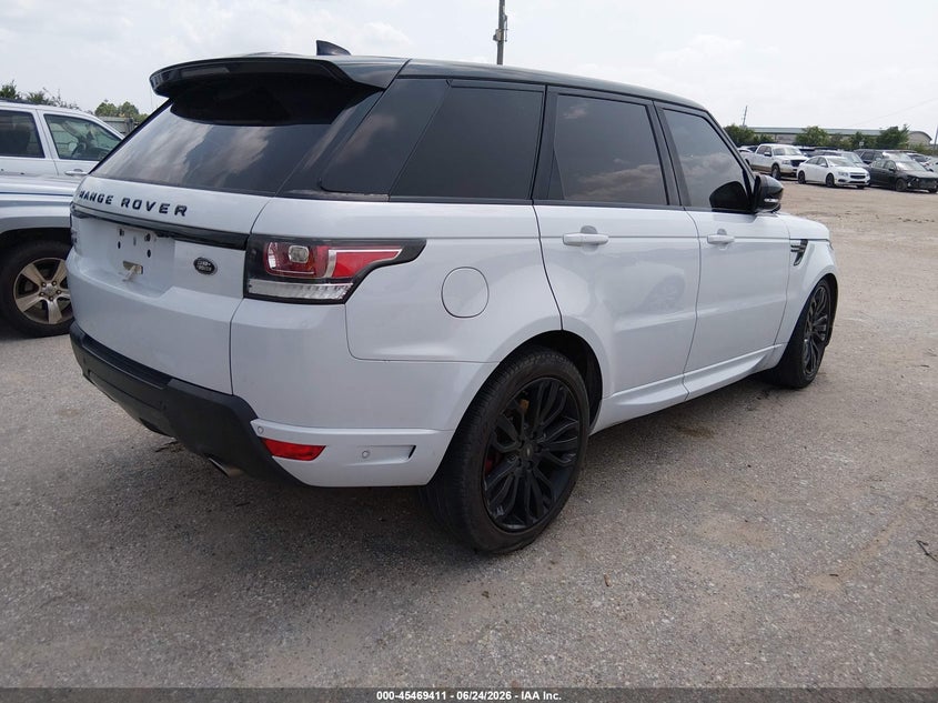 2017 Land rover Range rover sport VIN SALWV2FV2HA683487 IAAI salvage auction — NORMAL WEAR, Original (Texas), sold $9,075 on 2026-07-15 (photo 4)