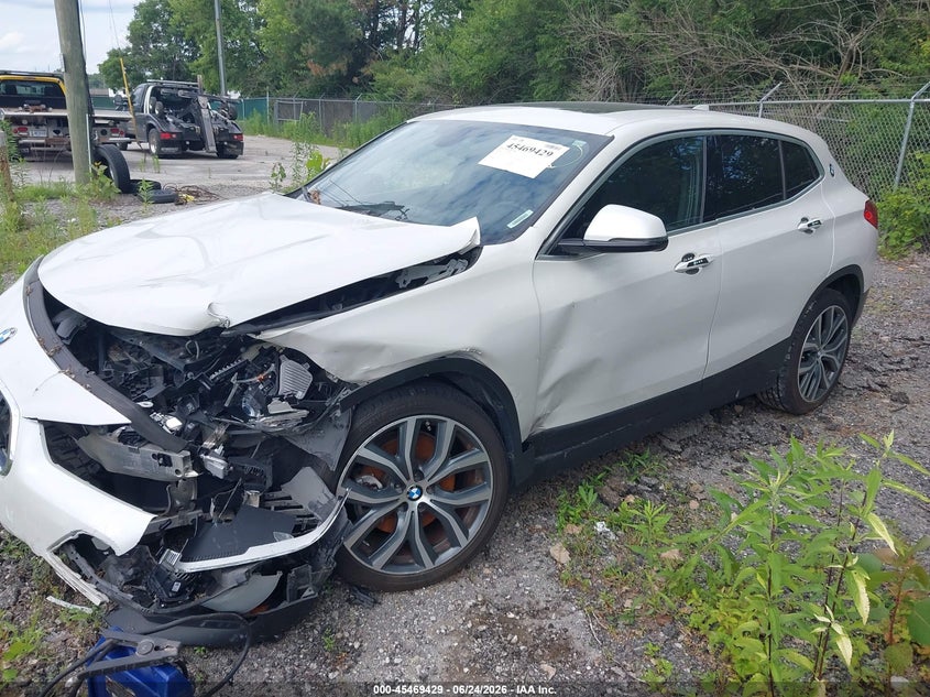 2018 BMW X2 VIN WBXYJ3C39JEP75797 IAAI salvage auction — FRONT END, Salvage Title, sold $1,550 on 2026-07-15 (photo 2)