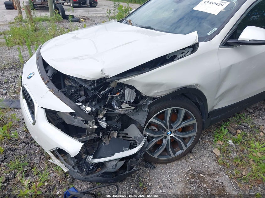 2018 BMW X2 VIN WBXYJ3C39JEP75797 IAAI salvage auction — FRONT END, Salvage Title, sold $1,550 on 2026-07-15 (photo 6)