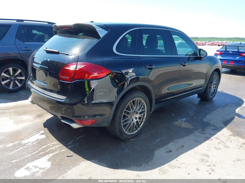 2014 Porsche Cayenne VIN WP1AA2A28ELA08865 IAAI salvage auction — SIDE, Certificate Of Title (Nebraska), sold $3,550 on 2026-07-24 (photo 4)