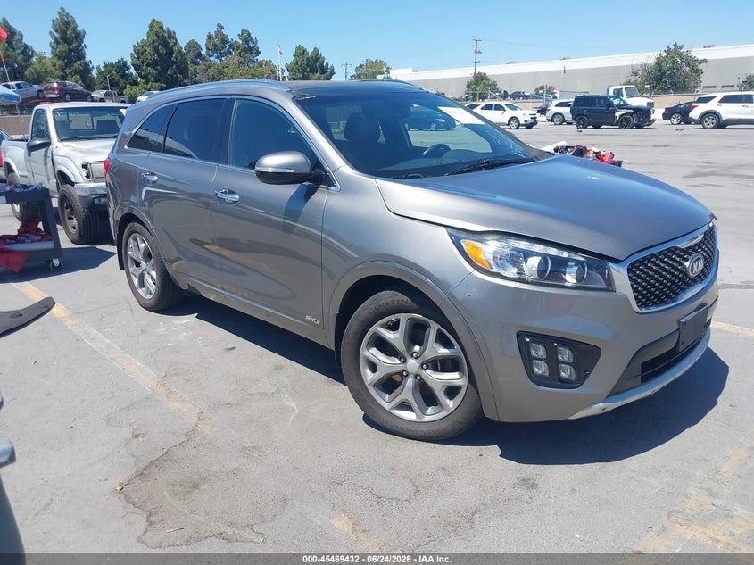 2016 Kia Sorento VIN 5XYPKDA10GG030756 IAAI salvage auction — NORMAL WEAR, Clear - Dealer Only (California), sold $8,700 on 2026-07-29 (photo 1)