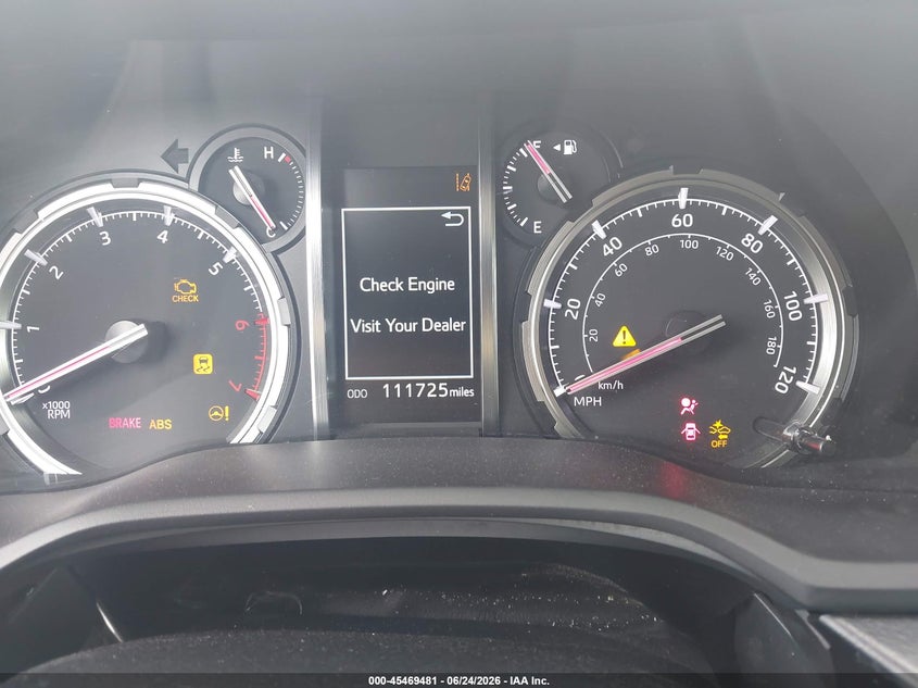 2021 Toyota 4runner VIN JTERU5JR8M5945921 IAAI salvage auction — FRONT END, Salvage Title, sold $5,200 on 2026-07-28 (photo 7)