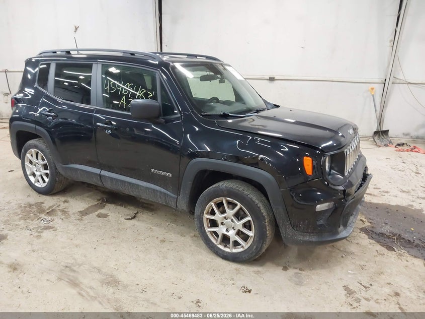 2020 Jeep Renegade VIN ZACNJBAB2LPL71171 IAAI salvage auction — FRONT END, Salvage Title, sold $2,750 on 2026-08-15 (photo 1)