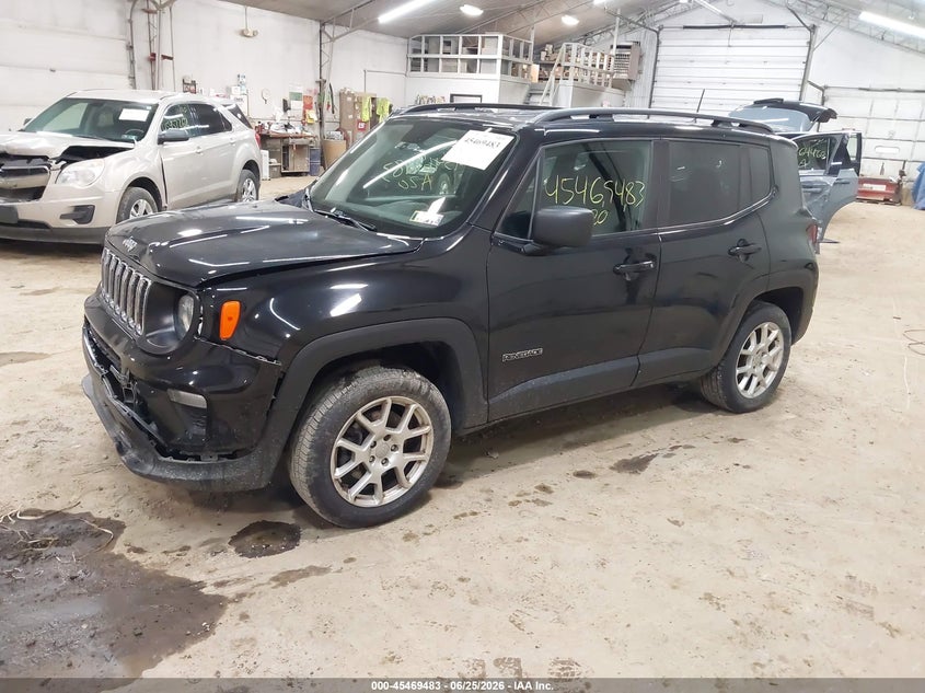 2020 Jeep Renegade VIN ZACNJBAB2LPL71171 IAAI salvage auction — FRONT END, Salvage Title, sold $2,750 on 2026-08-15 (photo 2)