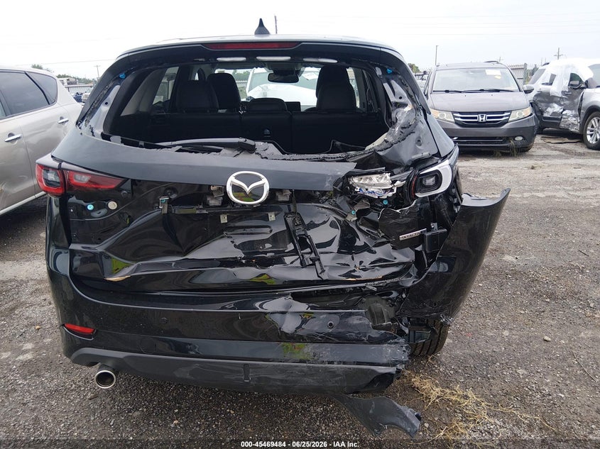 2025 Mazda Cx-5 VIN JM3KFBEM9S0804922 IAAI salvage auction — FRONT END, Non-Repairable (Texas), sold $25 on 2026-07-29 (photo 6)