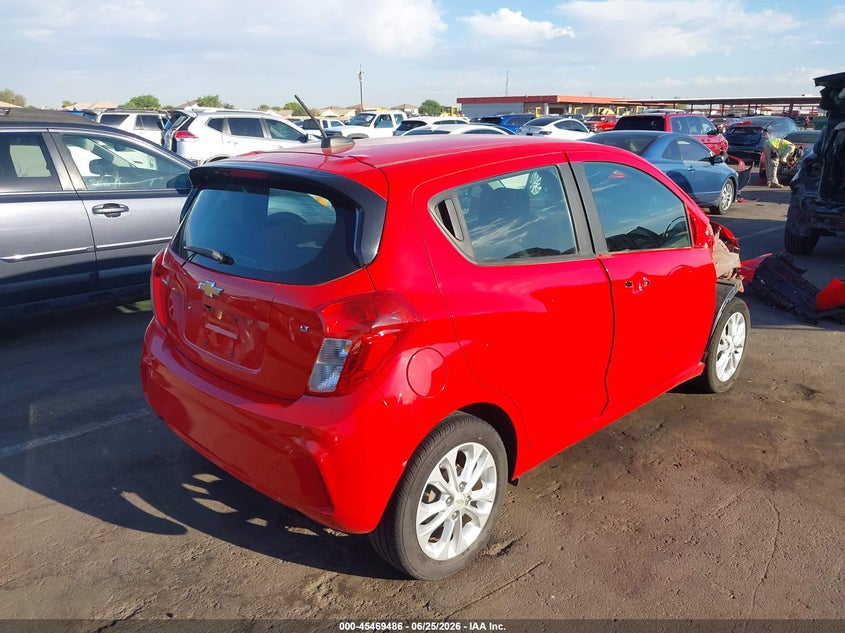 2021 Chevrolet Spark VIN KL8CD6SA7MC745514 IAAI salvage auction — RIGHT FRONT, Salvage Title, sold $50 on 2026-07-28 (photo 4)