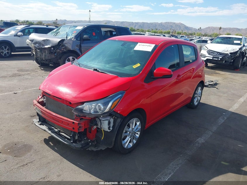 2021 Chevrolet Spark VIN KL8CD6SA7MC745514 IAAI salvage auction — RIGHT FRONT, Salvage Title, sold $50 on 2026-07-28 (photo 2)