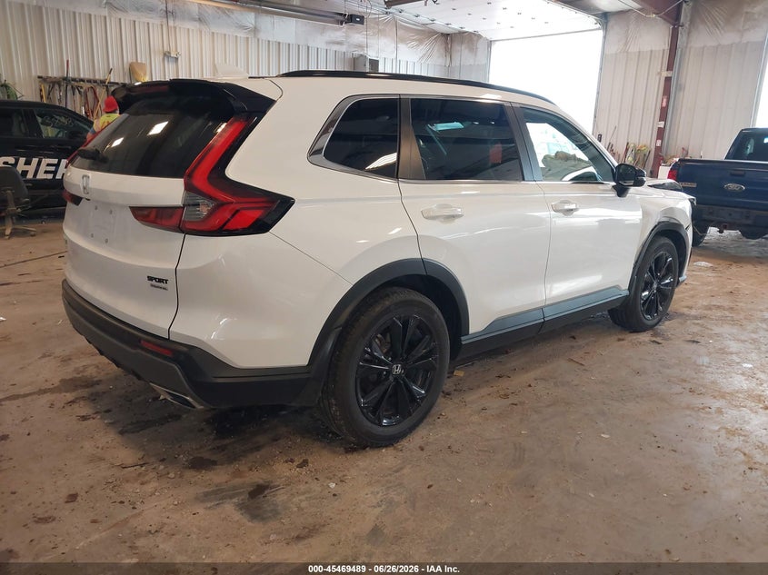 2024 Honda Cr-v VIN 7FARS6H96RE049424 IAAI salvage auction — FRONT END, Clear (Michigan), sold $16,200 on 2026-07-23 (photo 4)