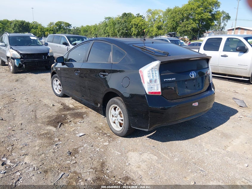 2011 Toyota Prius VIN JTDKN3DUXB0249501 IAAI salvage auction — NORMAL WEAR, Clear (Tennessee), sold $1,500 on 2026-07-30 (photo 3)