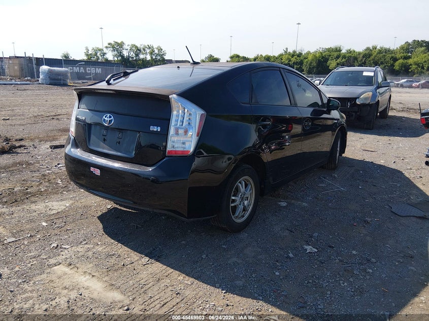 2011 Toyota Prius VIN JTDKN3DUXB0249501 IAAI salvage auction — NORMAL WEAR, Clear (Tennessee), sold $1,500 on 2026-07-30 (photo 4)
