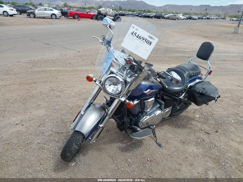 2019 Kawasaki Vn 900 VIN JKAVN2D13KA062523 IAAI salvage auction — LEFT FRONT, Salvage (Arizona), sold $1,475 on 2026-07-08 (photo 2)